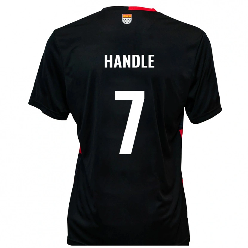Danxen Heren Simon Handle #7 Zwart Rood Thuisshirt Thuistenue 2025/26 T-Shirt