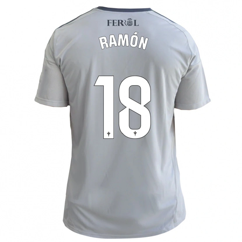 Danxen Heren Álvaro Ramón #18 Grijs Zilver Uitshirt Uittenue 2025/26 T-Shirt