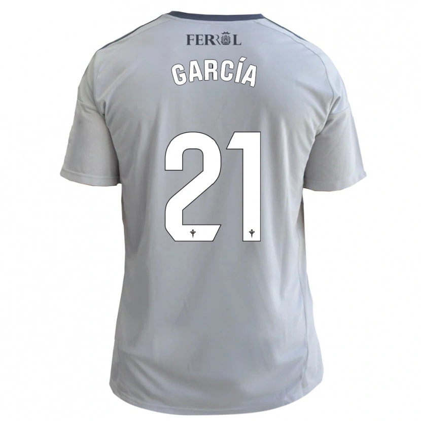Danxen Heren Azael García #21 Grijs Zilver Uitshirt Uittenue 2025/26 T-Shirt