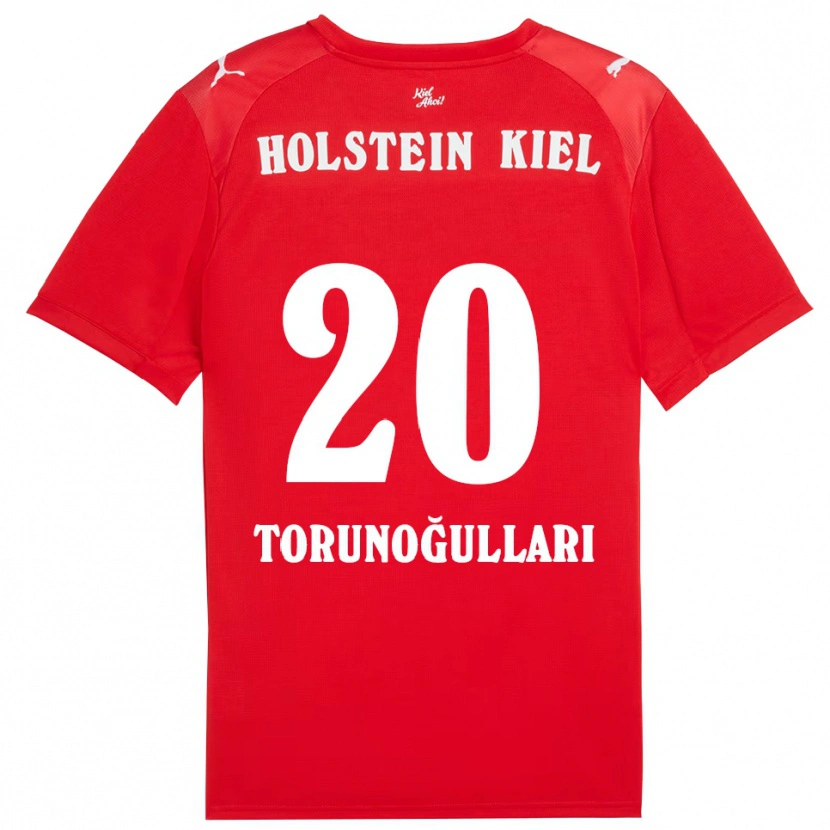 Danxen Heren Emin Torunoğulları #20 Rood Blauw Uitshirt Uittenue 2025/26 T-Shirt