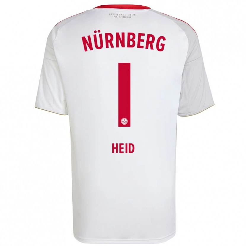 Danxen Heren Noah Heid #1 Wit Rood Uitshirt Uittenue 2025/26 T-Shirt