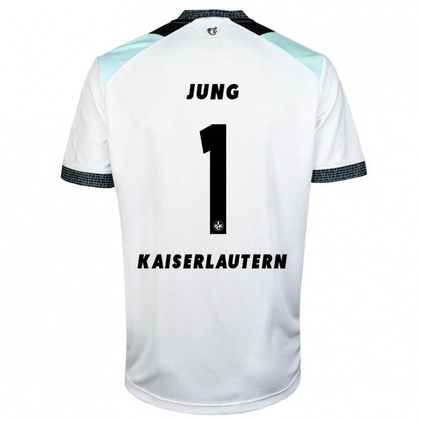 Danxen Heren Moritz Jung #1 Wit Zwart Uitshirt Uittenue 2025/26 T-Shirt