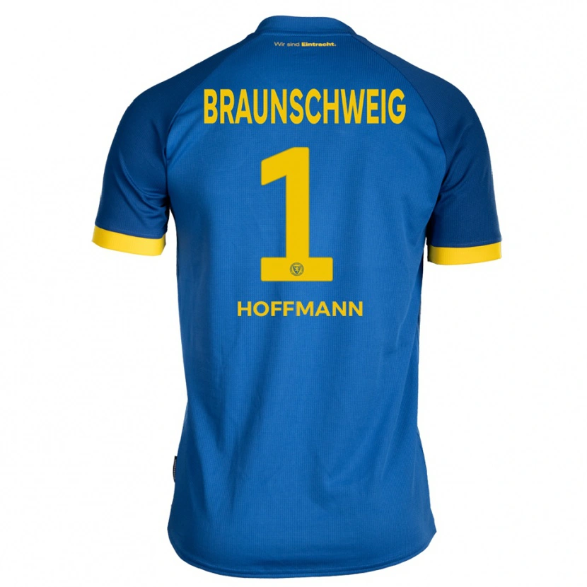 Danxen Heren Ron-Thorben Hoffmann #1 Koninklijk Blauw Geel Uitshirt Uittenue 2025/26 T-Shirt