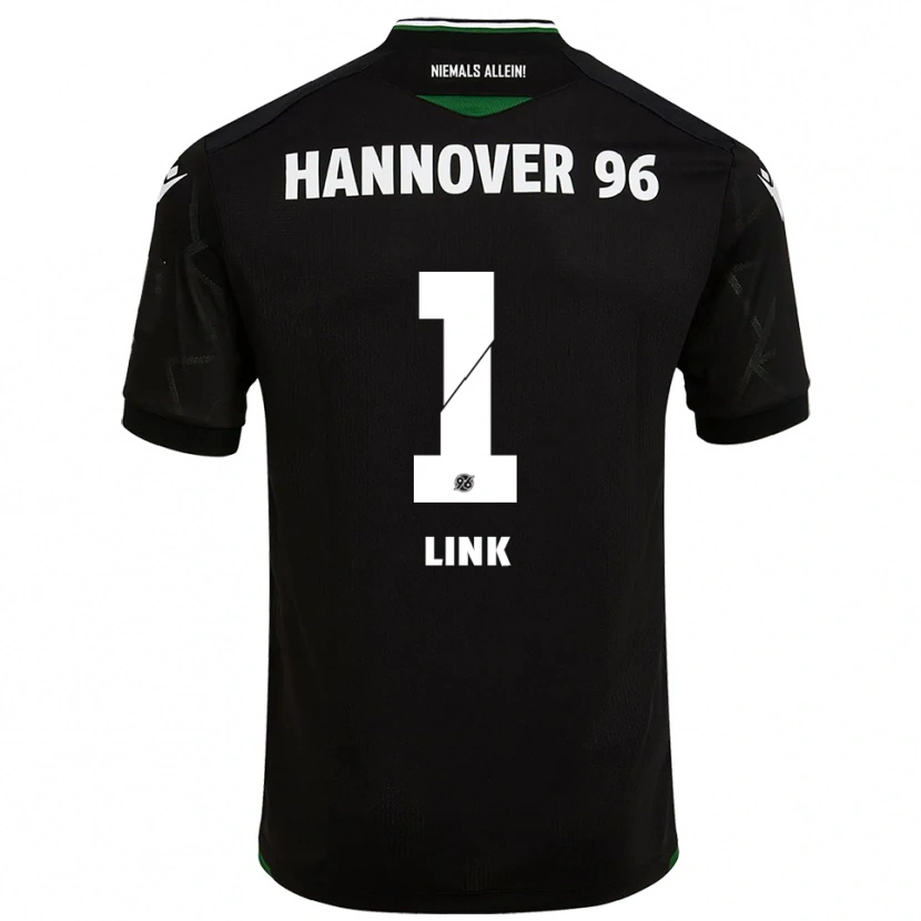Danxen Heren Jannis Link #1 Zwart Groen Uitshirt Uittenue 2025/26 T-Shirt
