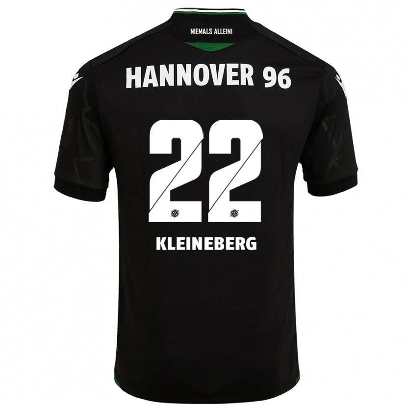 Danxen Heren Philip Kleineberg #22 Zwart Groen Uitshirt Uittenue 2025/26 T-Shirt