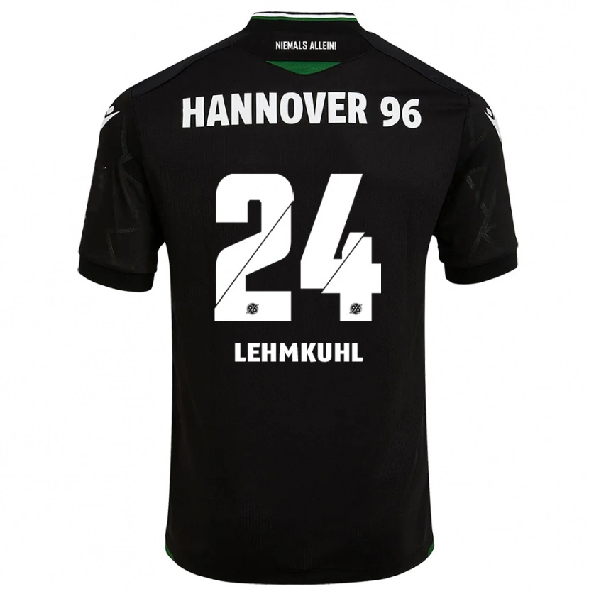 Danxen Heren Camillo Lehmkuhl #24 Zwart Groen Uitshirt Uittenue 2025/26 T-Shirt