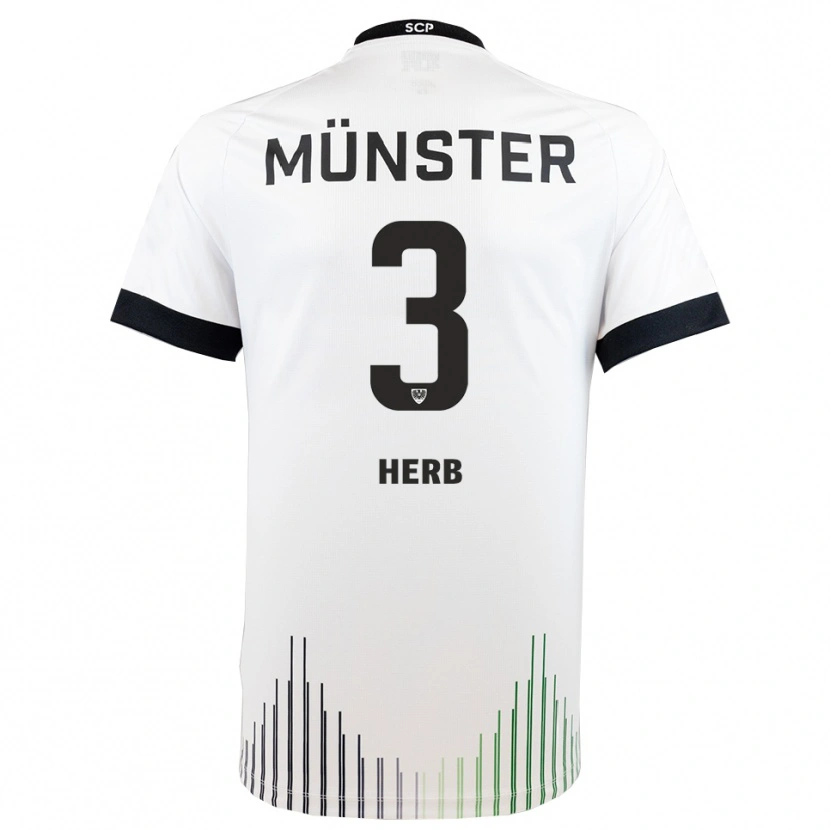 Danxen Heren Lukas Herb #3 Wit Zwart Uitshirt Uittenue 2025/26 T-Shirt