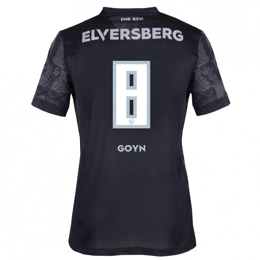 Danxen Heren Melina Goyn #8 Zwart Grijs Uitshirt Uittenue 2025/26 T-Shirt