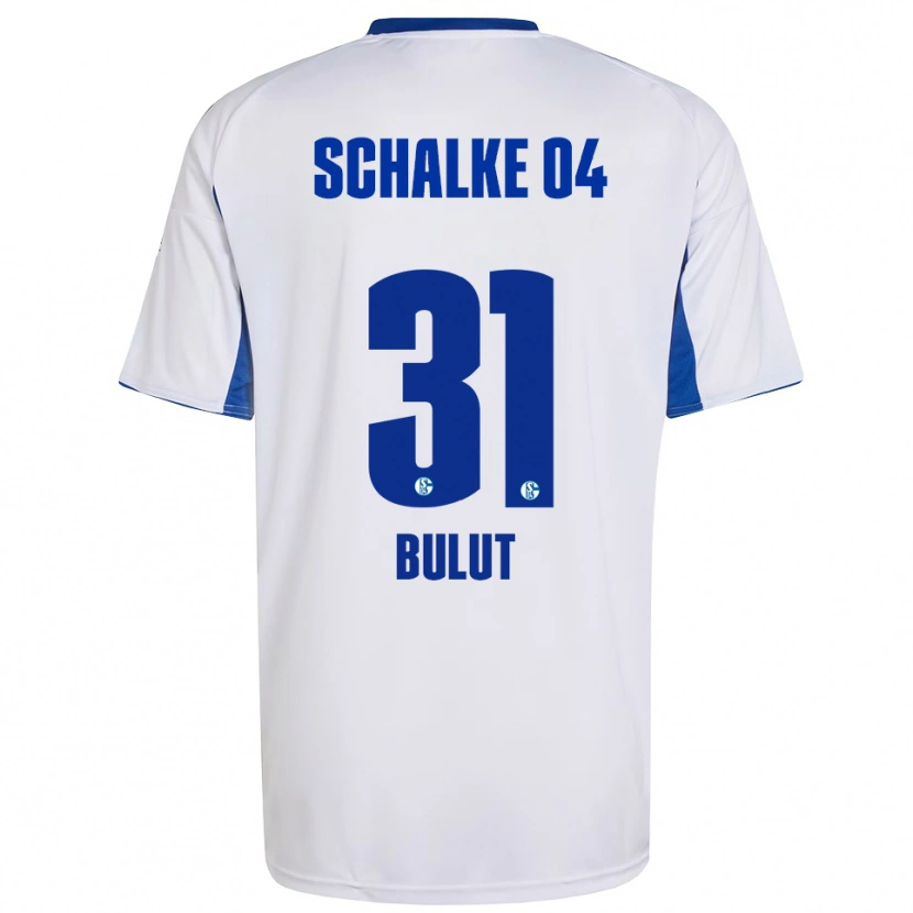 Danxen Heren Taylan Bulut #31 Wit Blauw Uitshirt Uittenue 2025/26 T-Shirt