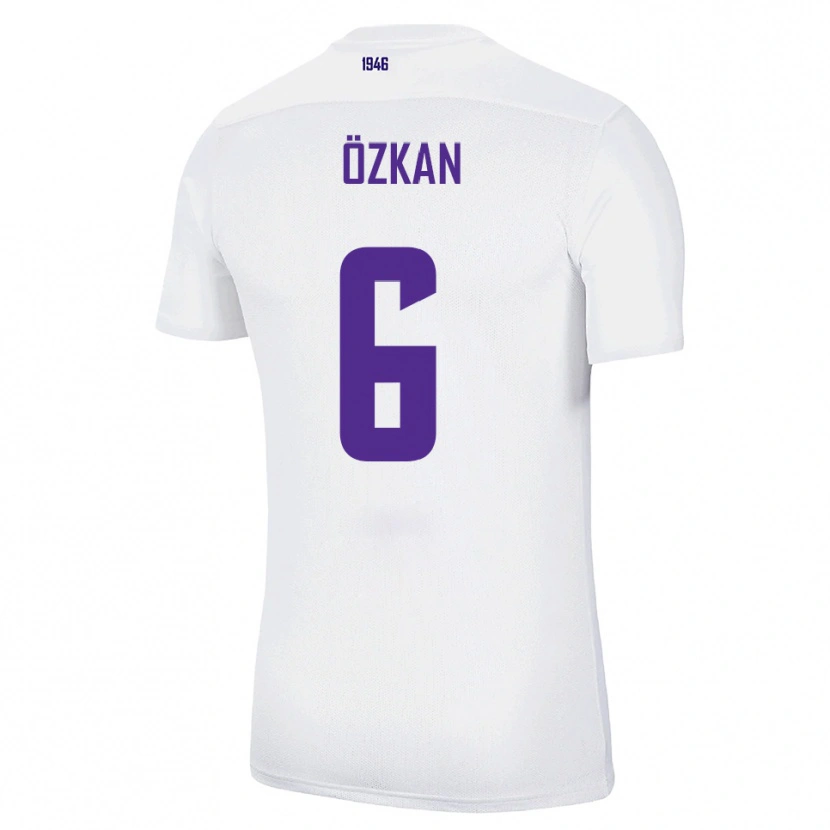 Danxen Heren Can Özkan #6 Wit Groen Uitshirt Uittenue 2025/26 T-Shirt