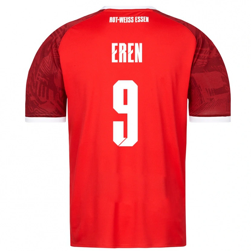 Danxen Heren Baran Eren #9 Rood Bordeaux Wit Uitshirt Uittenue 2025/26 T-Shirt