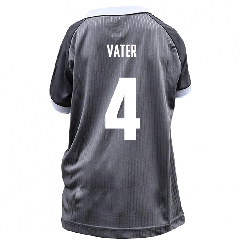 Danxen Heren Felix Vater #4 Grijs Wit Uitshirt Uittenue 2025/26 T-Shirt