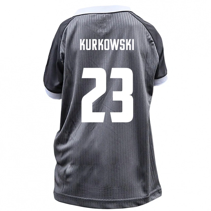 Danxen Heren Hannes Kurkowski #23 Grijs Wit Uitshirt Uittenue 2025/26 T-Shirt