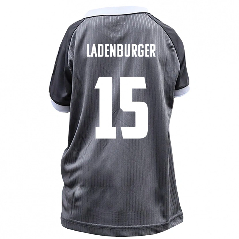 Danxen Heren Linus Ladenburger #15 Grijs Wit Uitshirt Uittenue 2025/26 T-Shirt