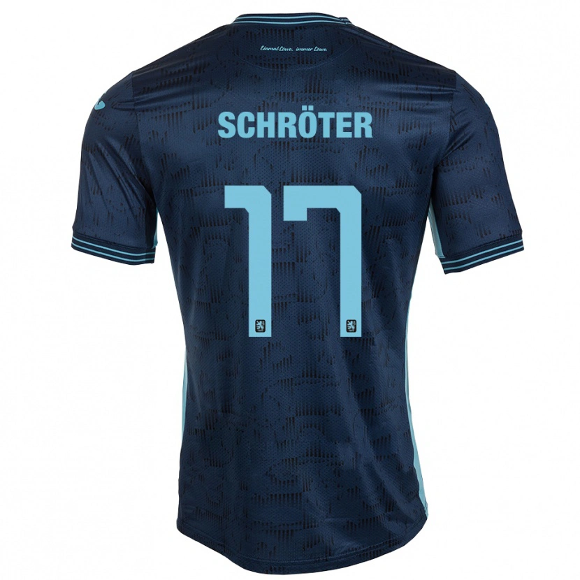 Danxen Heren Morris Schröter #17 Koningsblauw Uitshirt Uittenue 2025/26 T-Shirt