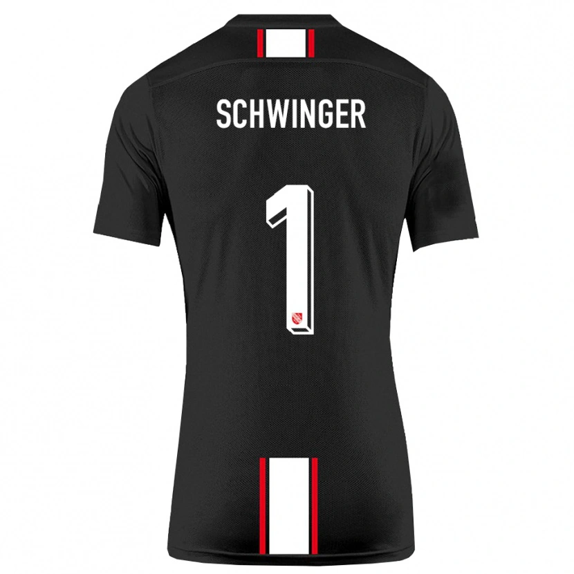 Danxen Heren Holm Schwinger #1 Zwart Wit Uitshirt Uittenue 2025/26 T-Shirt