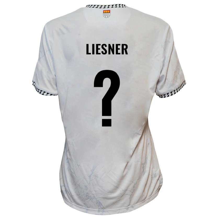 Danxen Heren Annalena Stephanie Liesner #0 Wit Zwart Uitshirt Uittenue 2025/26 T-Shirt