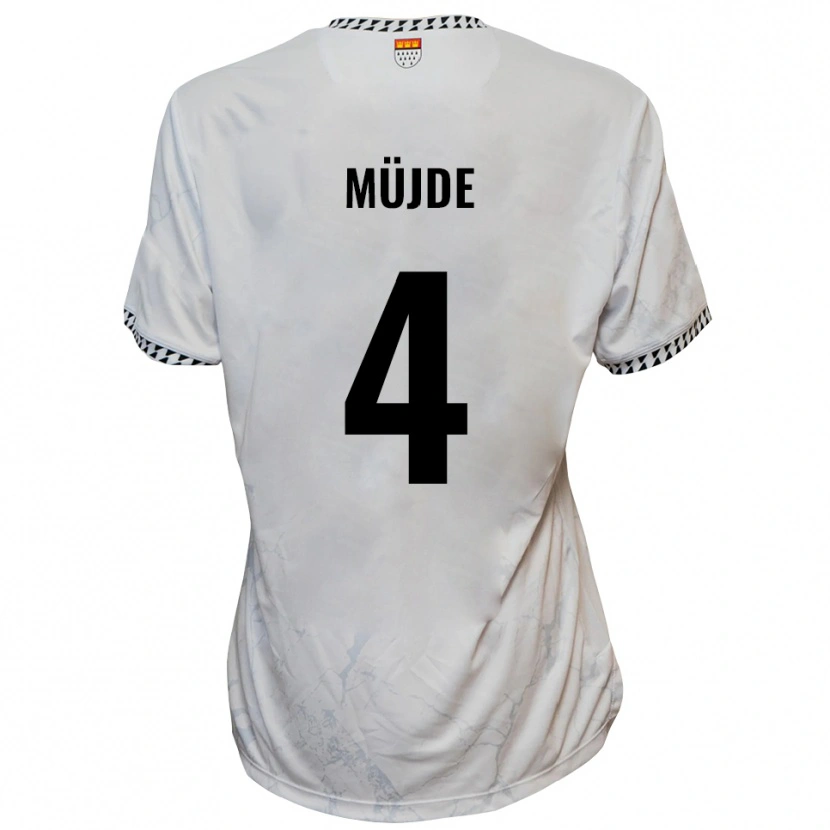 Danxen Heren Semih Müjde #4 Wit Zwart Uitshirt Uittenue 2025/26 T-Shirt