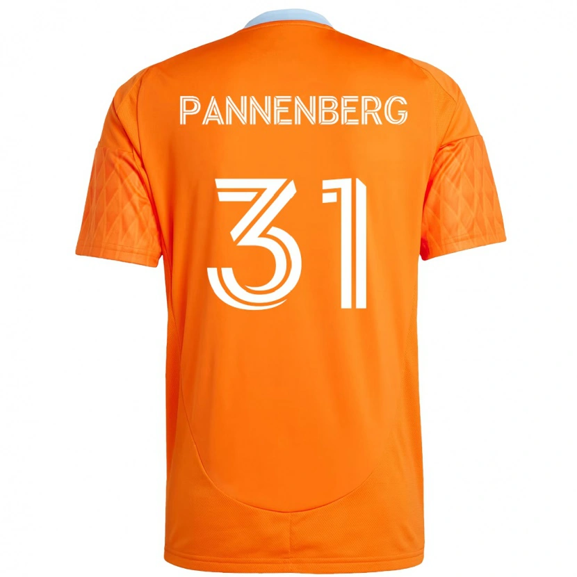 Danxen Kinderen Andrew Pannenberg #31 Oranje Wit Thuisshirt Thuistenue 2025/26 T-Shirt