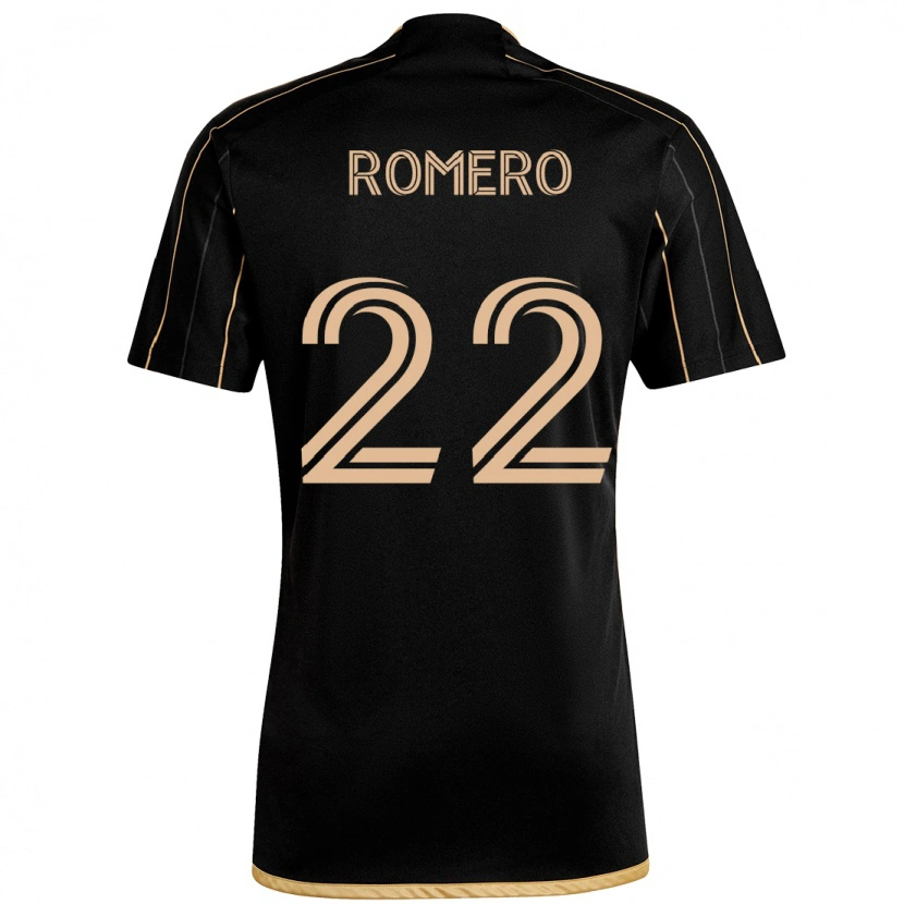 Danxen Kinderen Abraham Romero #22 Zwart Bruin Thuisshirt Thuistenue 2025/26 T-Shirt