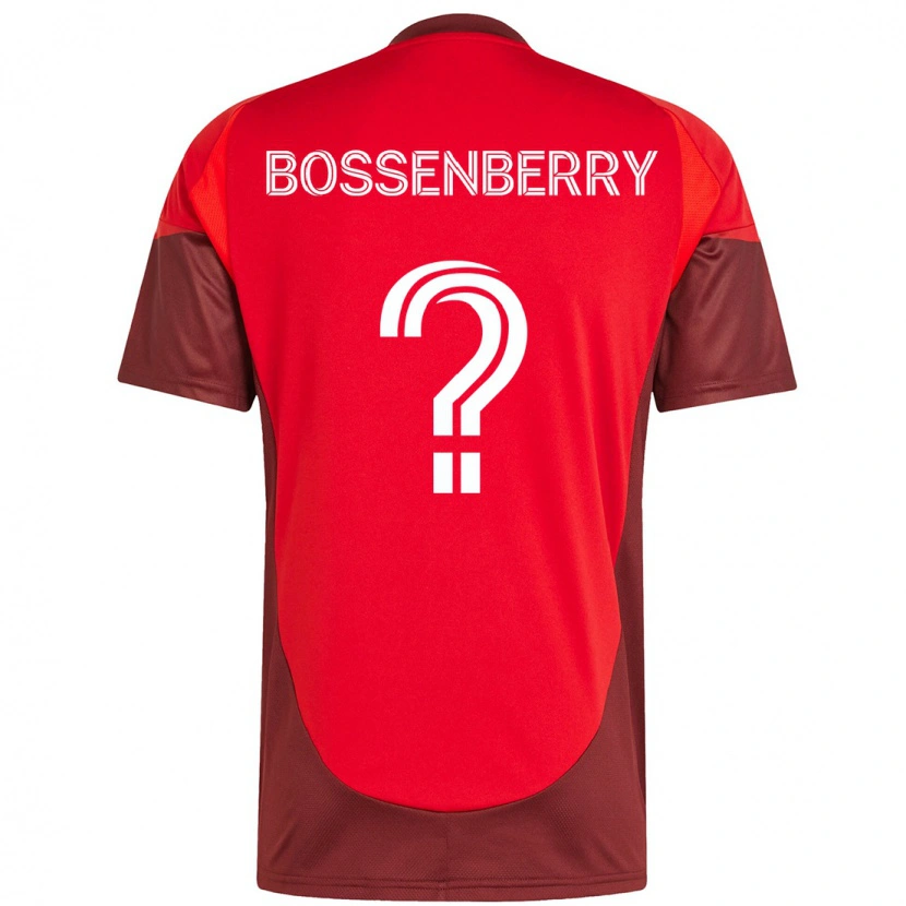 Danxen Kinderen Antone Bossenberry #0 Rood Wit Thuisshirt Thuistenue 2025/26 T-Shirt