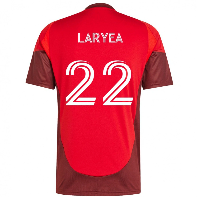 Danxen Kinderen Richie Laryea #22 Rood Wit Thuisshirt Thuistenue 2025/26 T-Shirt