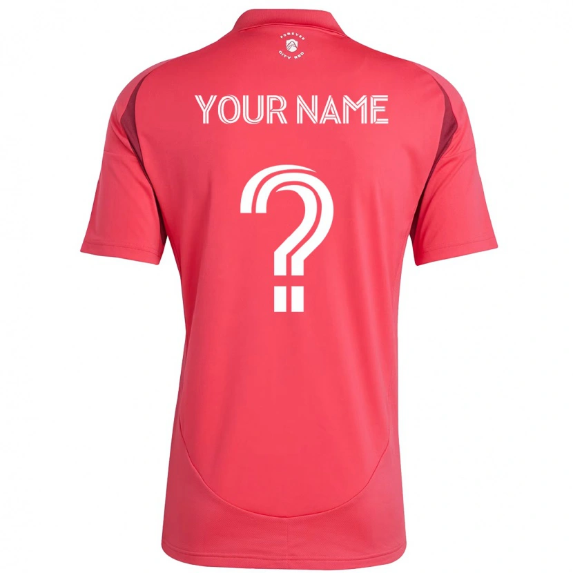 Danxen Kinderen Uw Naam #0 Magenta Wit Thuisshirt Thuistenue 2025/26 T-Shirt