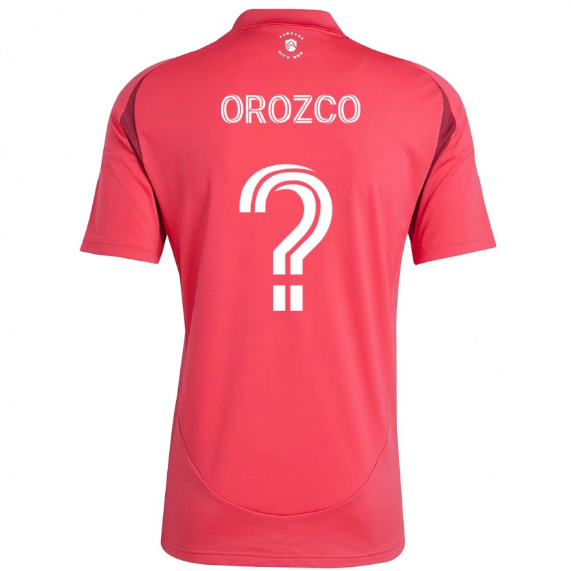 Danxen Kinderen Jaziel Orozco #0 Magenta Wit Thuisshirt Thuistenue 2025/26 T-Shirt
