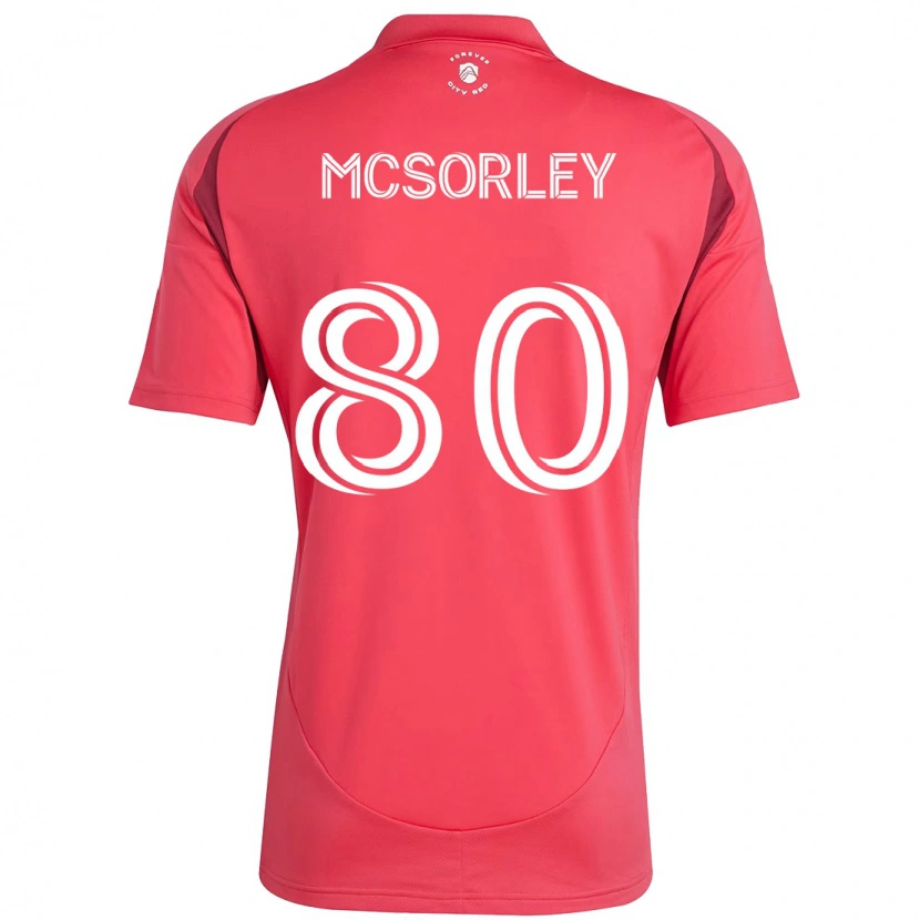 Danxen Kinderen Brendan Mcsorley #80 Magenta Wit Thuisshirt Thuistenue 2025/26 T-Shirt