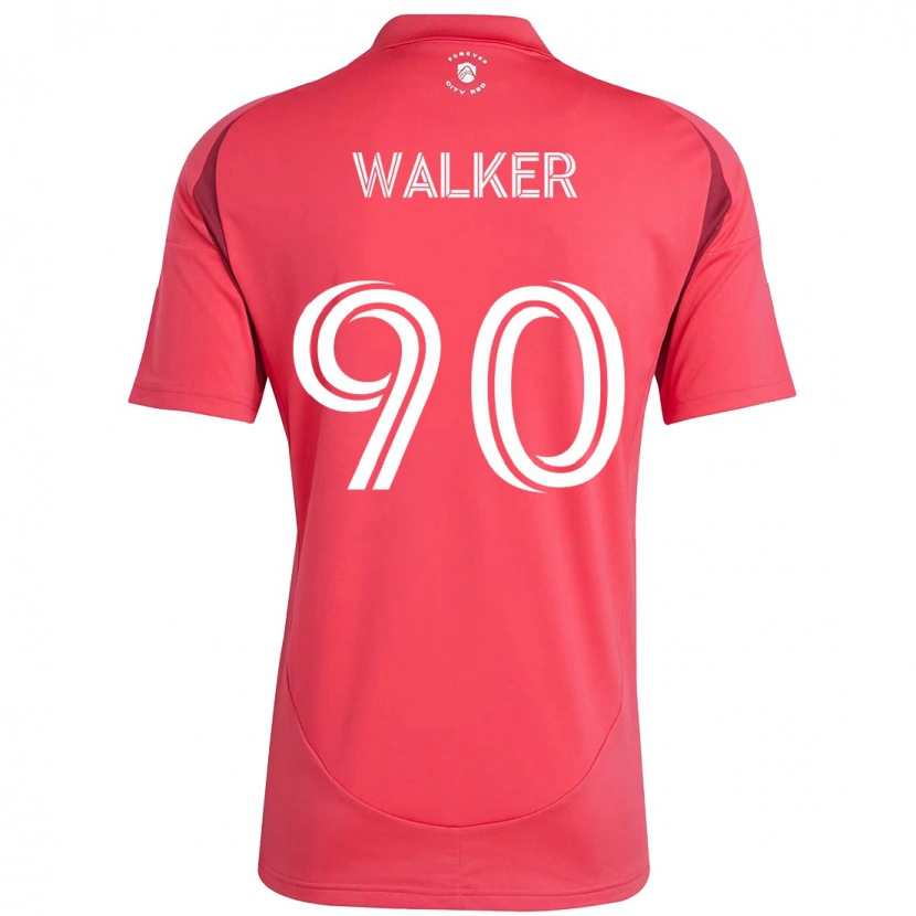 Danxen Kinderen Eric Walker #90 Magenta Wit Thuisshirt Thuistenue 2025/26 T-Shirt