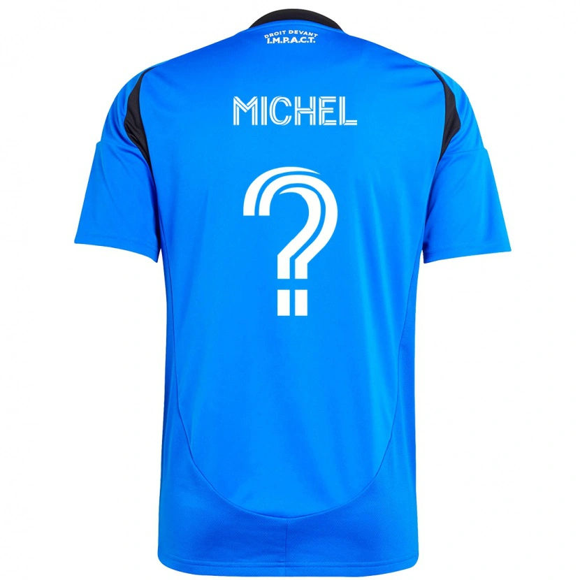 Danxen Kinderen Judewellin Michel #0 Donkerblauw Zwart Thuisshirt Thuistenue 2025/26 T-Shirt
