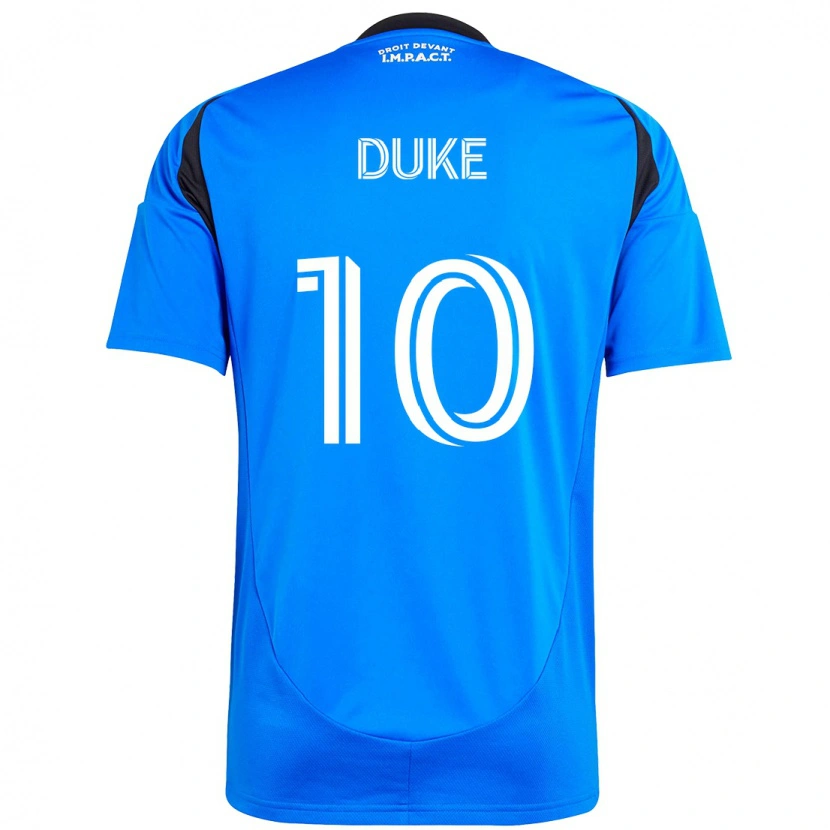 Danxen Kinderen Bryce Duke #10 Donkerblauw Zwart Thuisshirt Thuistenue 2025/26 T-Shirt
