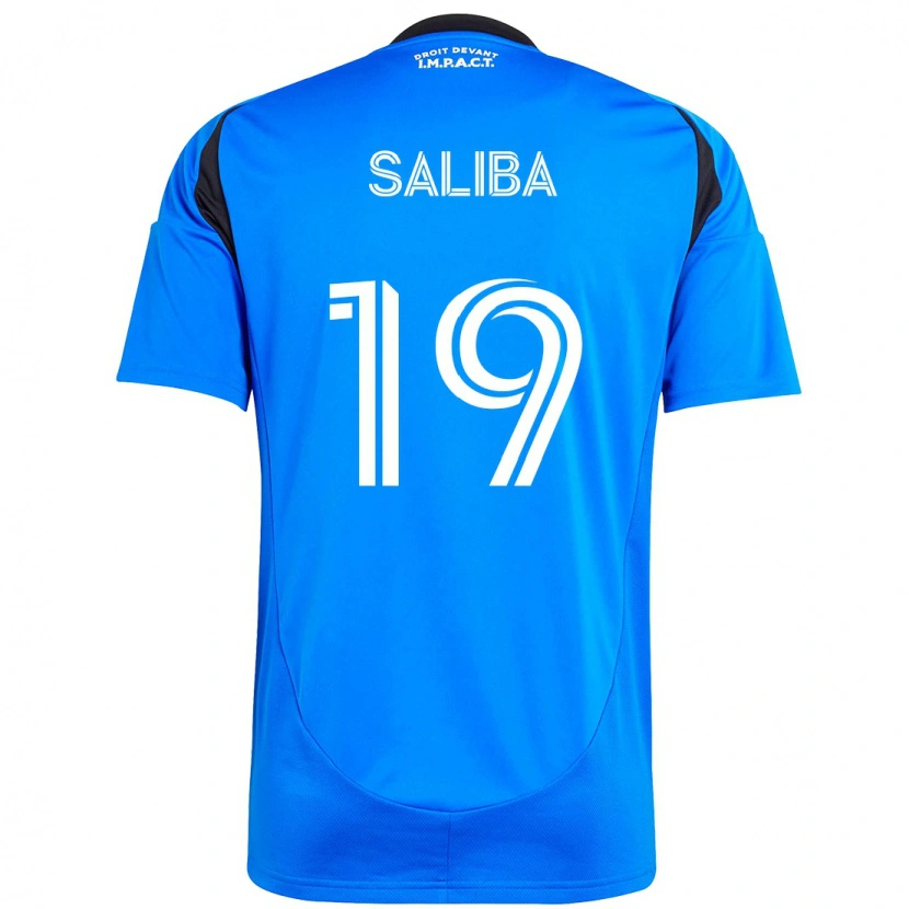 Danxen Kinderen Nathan-Dylan Saliba #19 Donkerblauw Zwart Thuisshirt Thuistenue 2025/26 T-Shirt