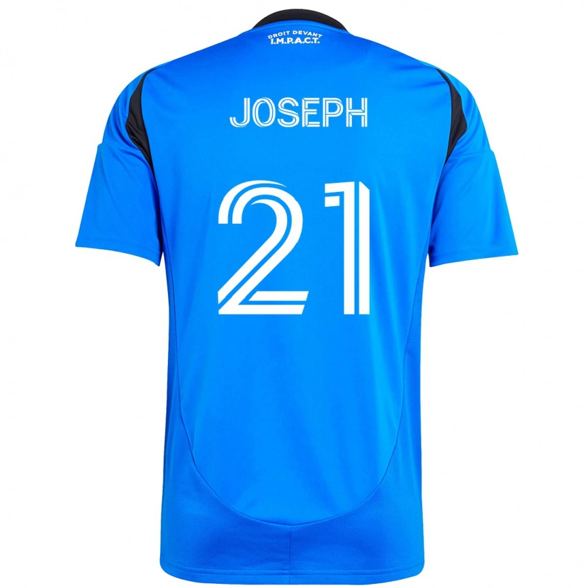 Danxen Kinderen Sebastien Udell Joseph #21 Donkerblauw Zwart Thuisshirt Thuistenue 2025/26 T-Shirt