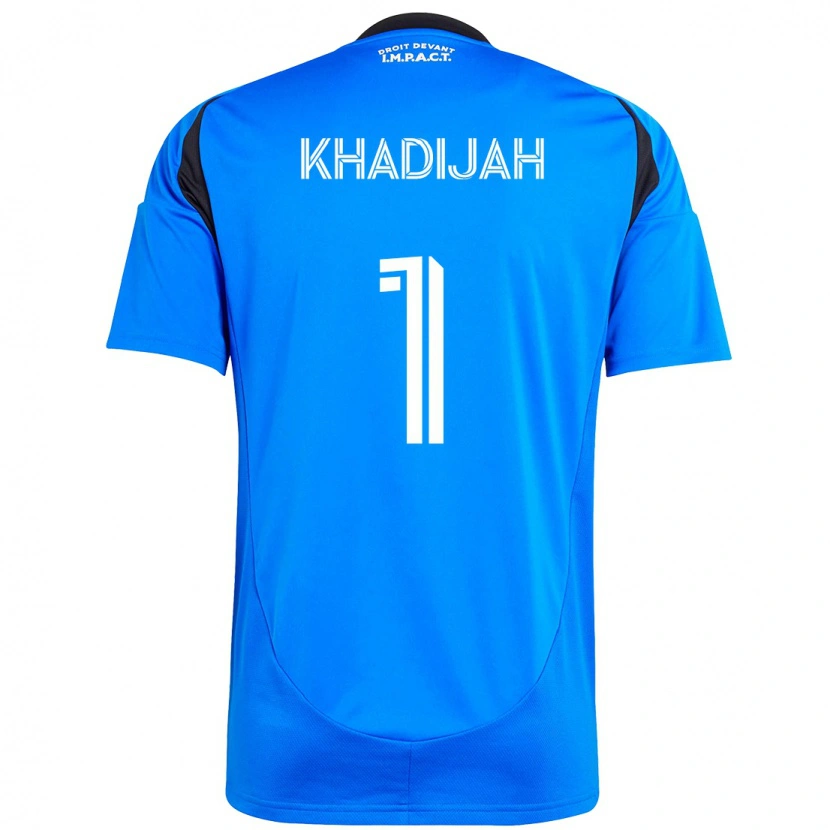 Danxen Kinderen Cissé Khadijah #1 Donkerblauw Zwart Thuisshirt Thuistenue 2025/26 T-Shirt