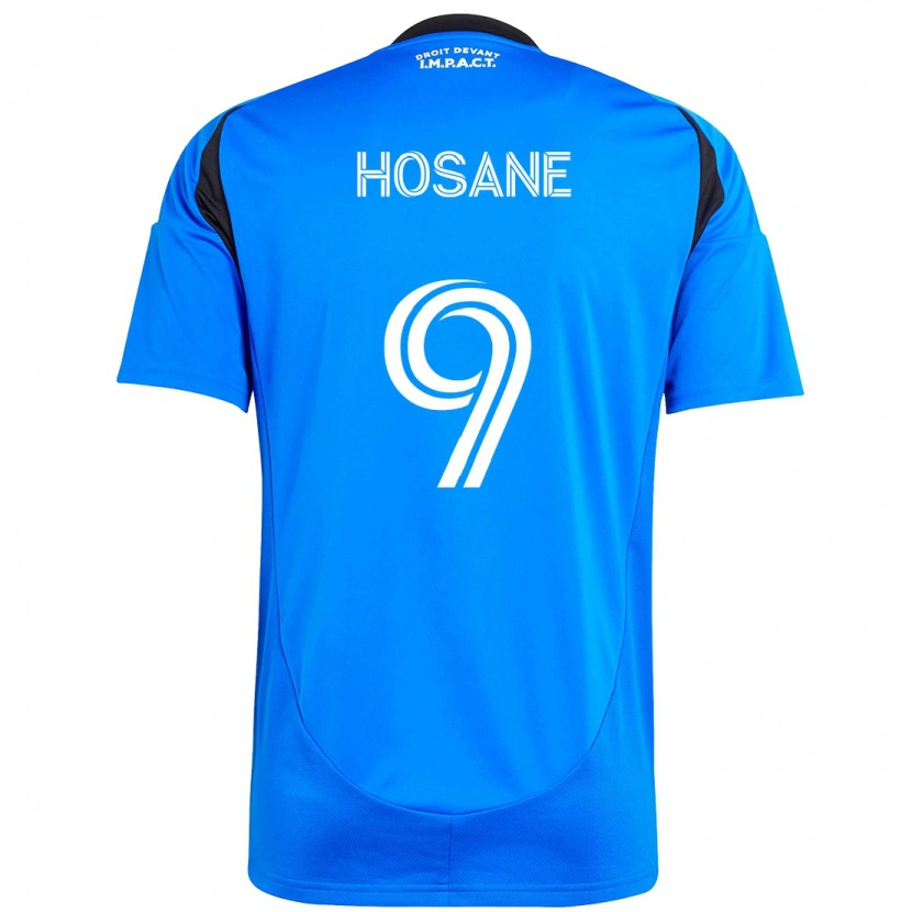 Danxen Kinderen Soukou Hosane #9 Donkerblauw Zwart Thuisshirt Thuistenue 2025/26 T-Shirt