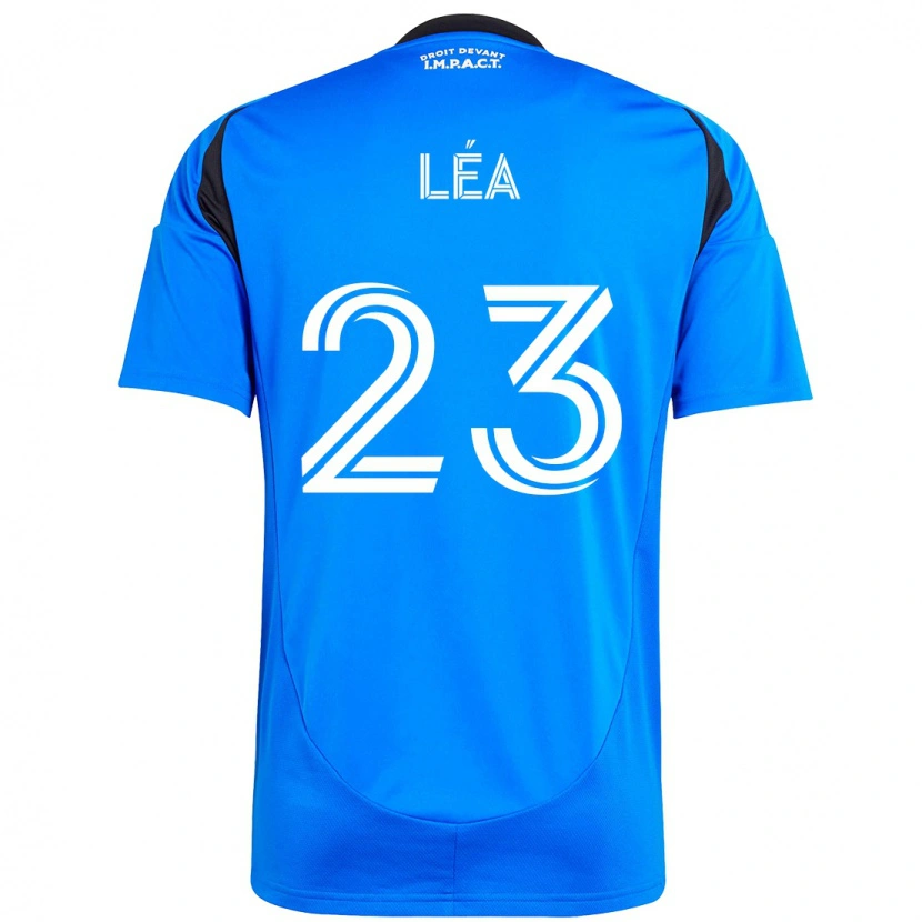 Danxen Kinderen Jacques Léa #23 Donkerblauw Zwart Thuisshirt Thuistenue 2025/26 T-Shirt