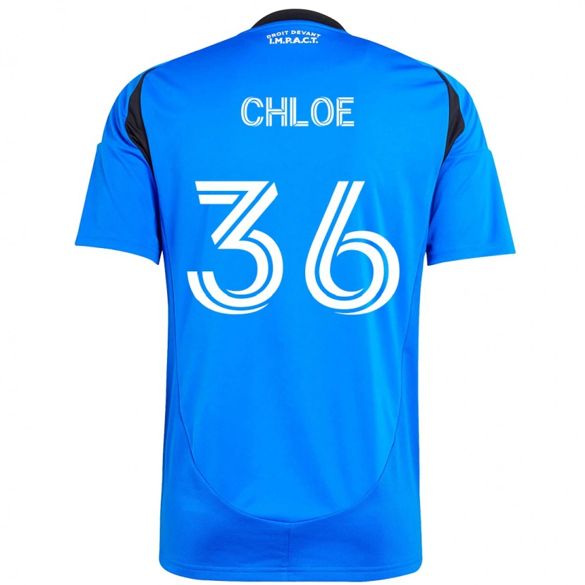 Danxen Kinderen Scicchitano Chloe #36 Donkerblauw Zwart Thuisshirt Thuistenue 2025/26 T-Shirt