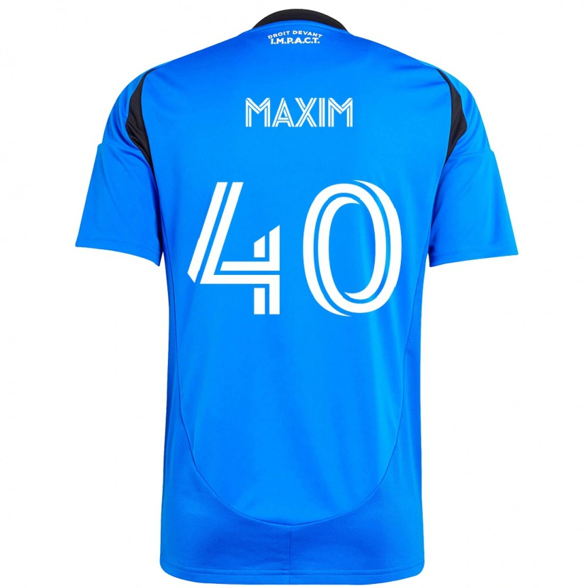 Danxen Kinderen Ellyson Maxim #40 Donkerblauw Zwart Thuisshirt Thuistenue 2025/26 T-Shirt