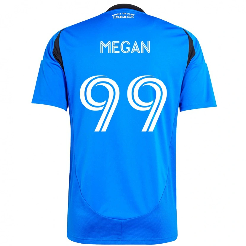 Danxen Kinderen Lemieux Megan #99 Donkerblauw Zwart Thuisshirt Thuistenue 2025/26 T-Shirt