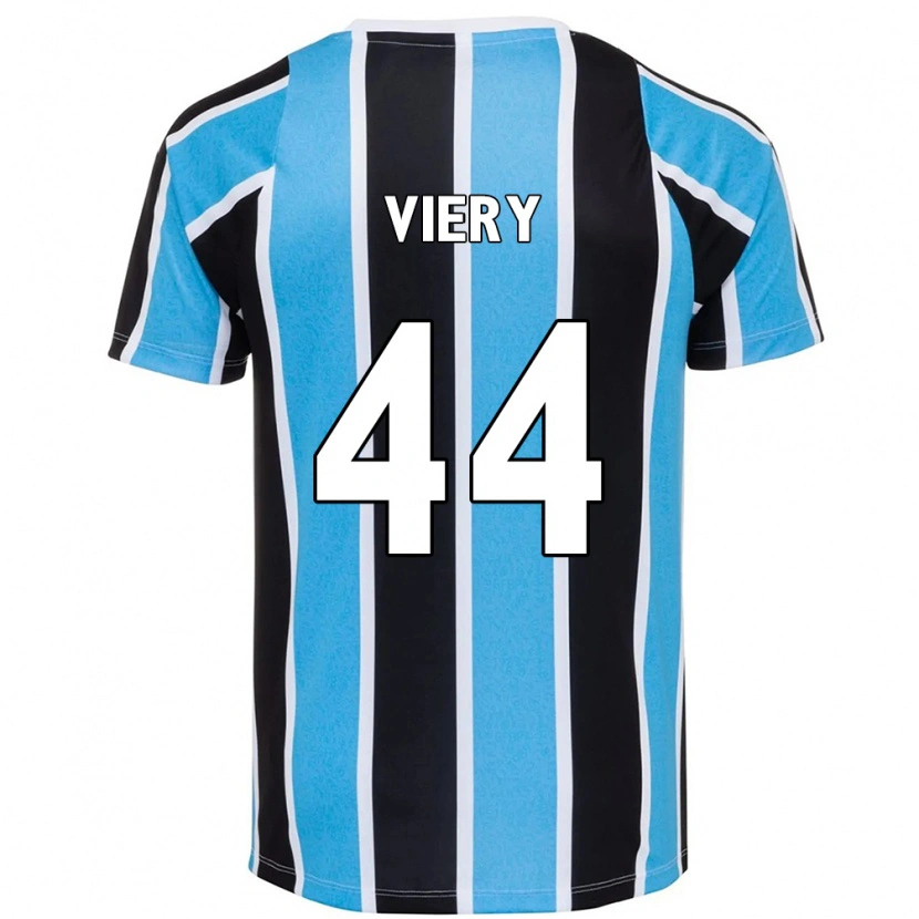 Danxen Kinderen Viery #44 Blauw Zwart Wit Thuisshirt Thuistenue 2025/26 T-Shirt