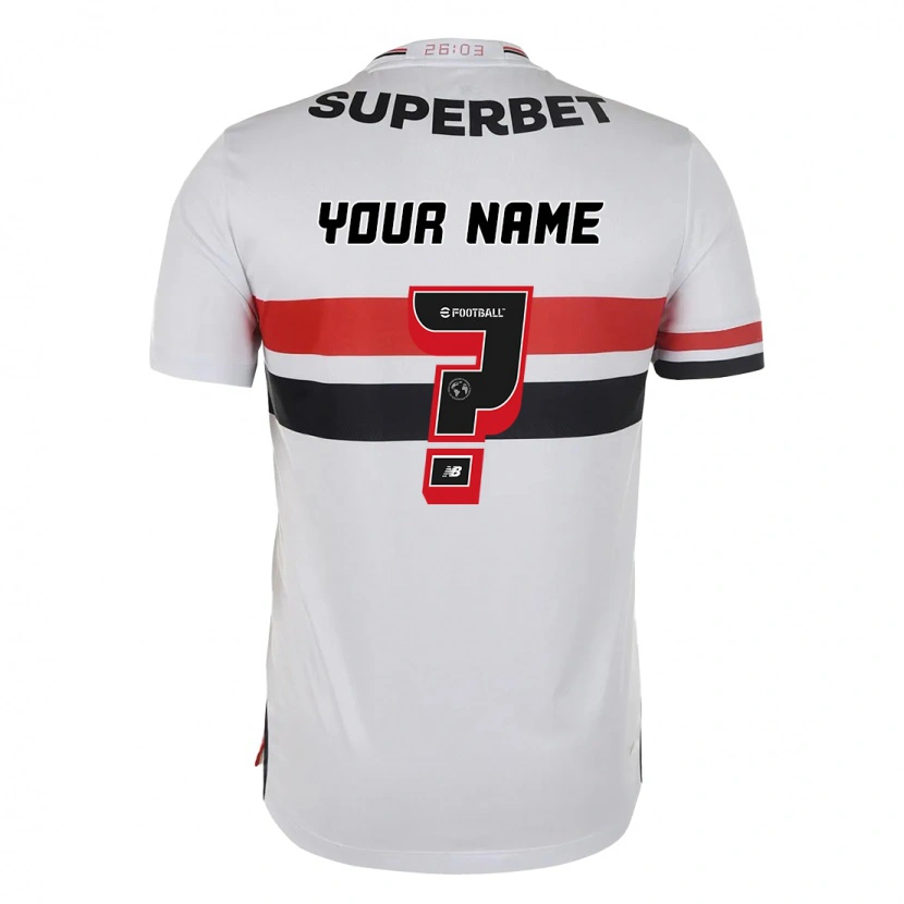 Danxen Kinderen Uw Naam #0 Rood Zwart Wit Thuisshirt Thuistenue 2025/26 T-Shirt