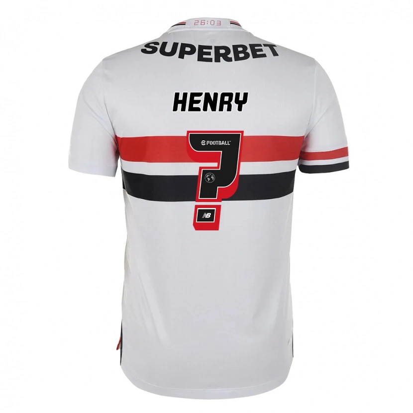 Danxen Kinderen Thierry Henry #0 Rood Zwart Wit Thuisshirt Thuistenue 2025/26 T-Shirt