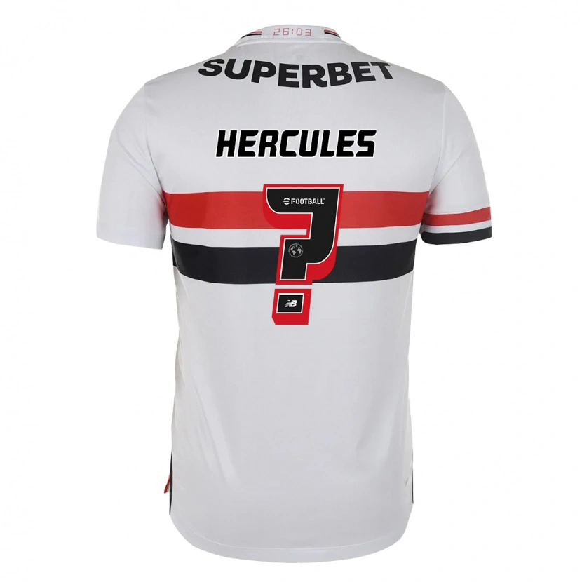Danxen Kinderen Hercules #0 Rood Zwart Wit Thuisshirt Thuistenue 2025/26 T-Shirt