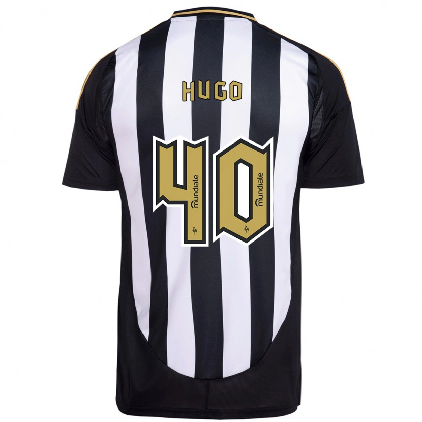 Danxen Kinderen Vitinho #40 Wit Zwart Thuisshirt Thuistenue 2025/26 T-Shirt