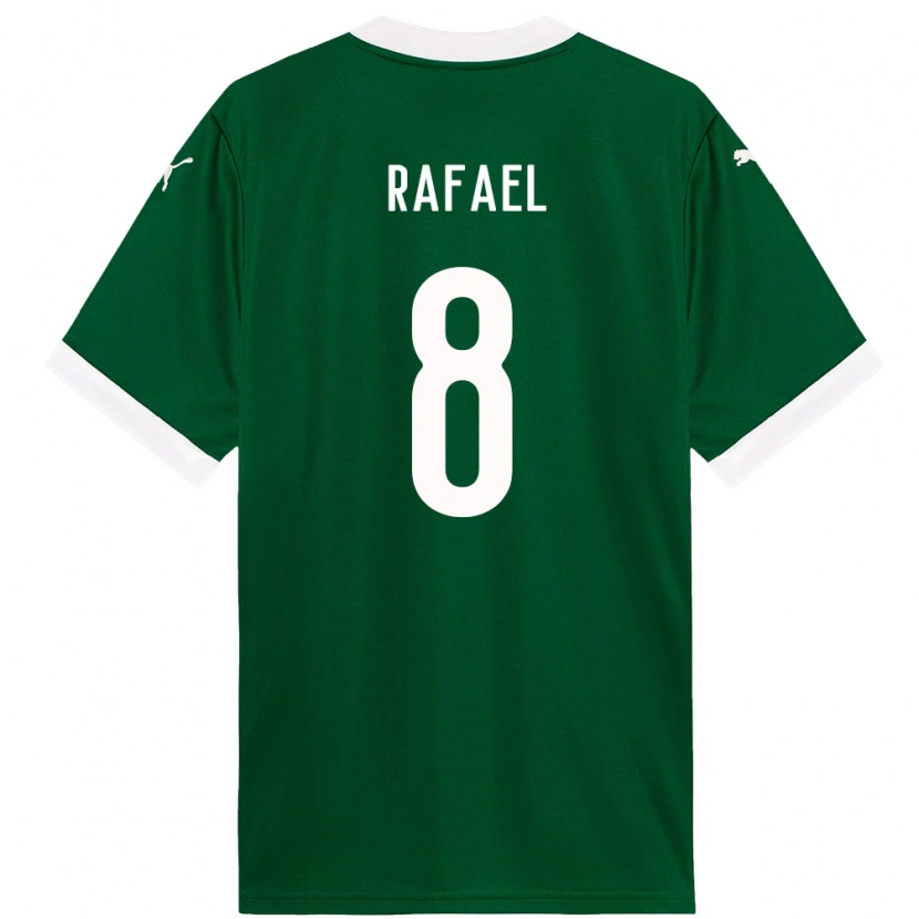 Danxen Kinderen Zé Rafael #8 Groen Wit Thuisshirt Thuistenue 2025/26 T-Shirt