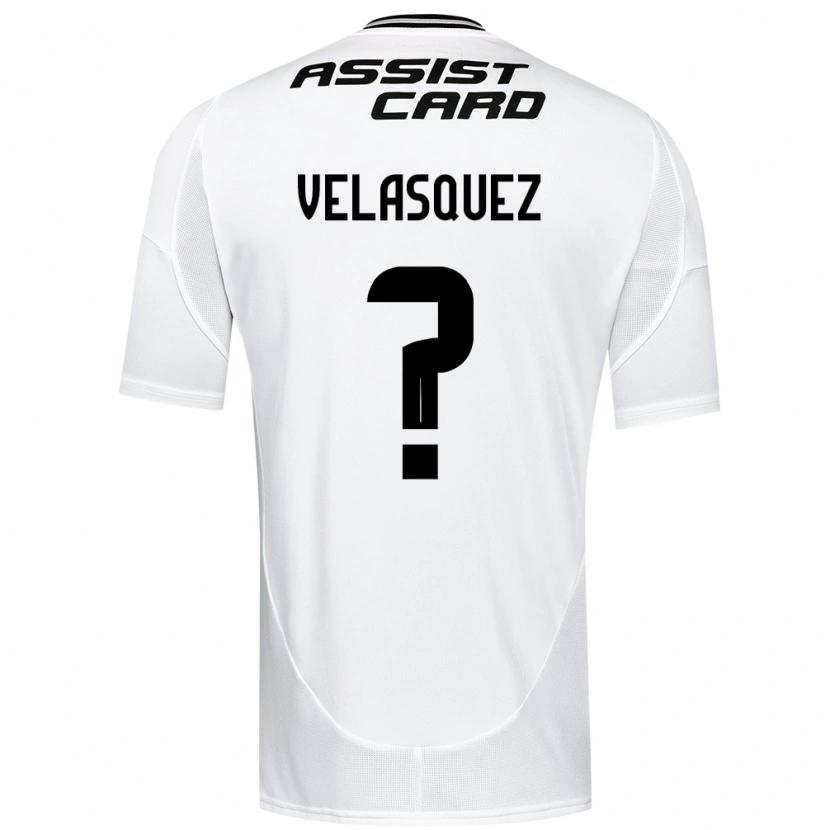 Danxen Kinderen Milovan Velásquez #0 Zwart Wit Geel Thuisshirt Thuistenue 2025/26 T-Shirt