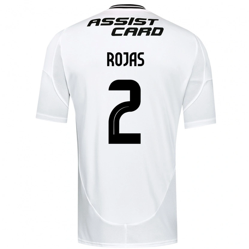 Danxen Kinderen Jeyson Rojas #2 Zwart Wit Geel Thuisshirt Thuistenue 2025/26 T-Shirt