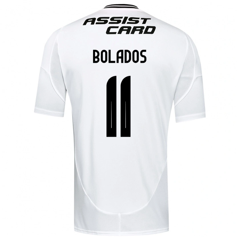 Danxen Kinderen Marcos Bolados #11 Zwart Wit Geel Thuisshirt Thuistenue 2025/26 T-Shirt