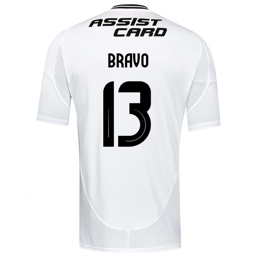 Danxen Kinderen Santiago Bravo #13 Zwart Wit Geel Thuisshirt Thuistenue 2025/26 T-Shirt